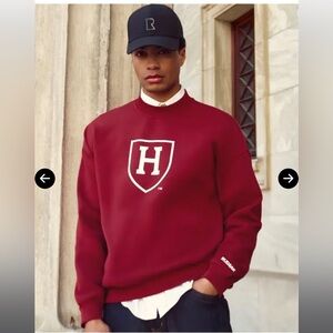 Rudsak- Men’s Large Harvard “One Crimson” Relaxed Fit Sweatshirt